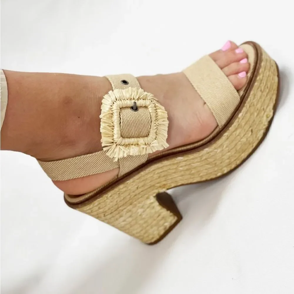 Lucky brand YIDRIS ESPADRILLE PLATFORM SANDAL